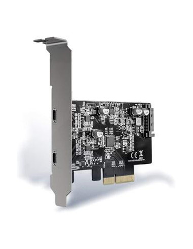 Controlador Pcie X4 2p Ext Usb-c 3.2...