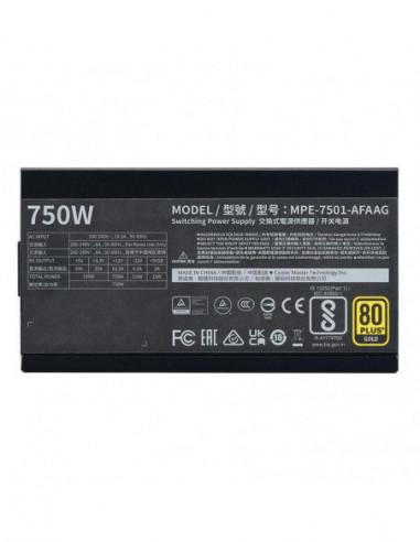 MWE Gold 750 V2 ATX3.1 A/EU cord