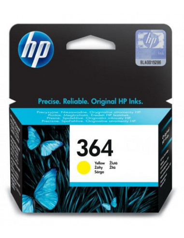 Tinteiro HP 364 Amarelo (CB320EE) Tinteiro HP 364 Amarelo (CB320EE)