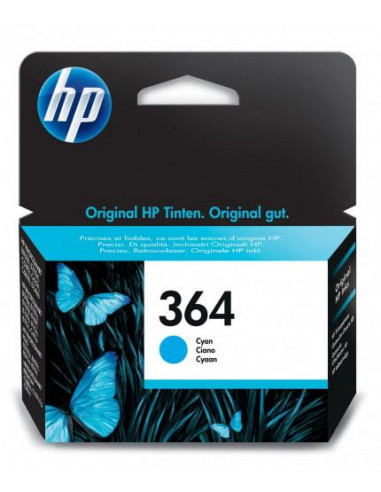 Tinteiro HP 364 Cian (CB318EE)