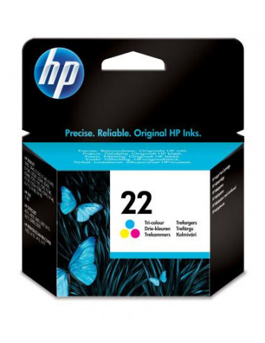Tinteiro HP 22 Tricolor, C9352AE,... Tinteiro HP 22 Tricolor, C9352AE,...