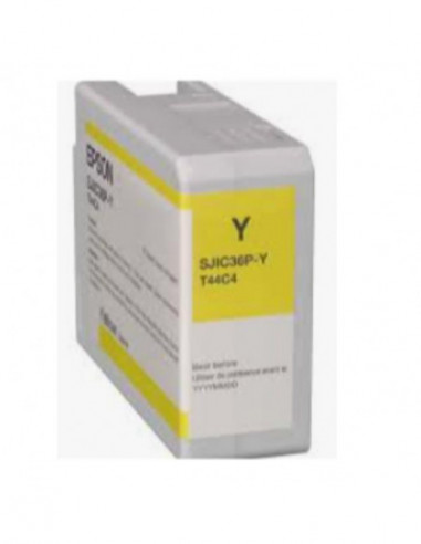 Tinteiro Epson SJIC36P - Amarelo,... Tinteiro Epson SJIC36P - Amarelo,...