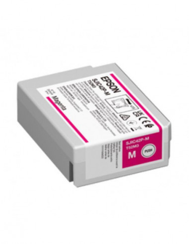 Tinteiro Epson Magenta SJIC42P-M,...