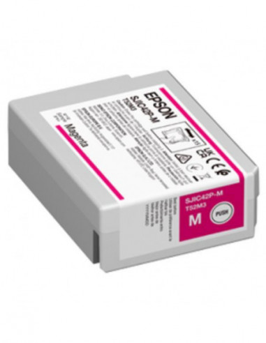 Tinteiro Epson Magenta SJIC42P-M,...
