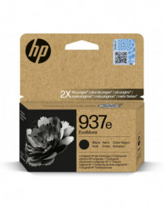 HP 937e EvoMore - Preto -...