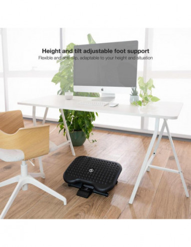 Reposapés Ajustável Tooq Confort -...