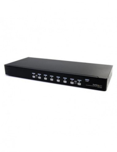 Switch Startech 8 Portas KVM SV831DUSBAU Switch Startech 8 Portas KVM SV831DUSBAU