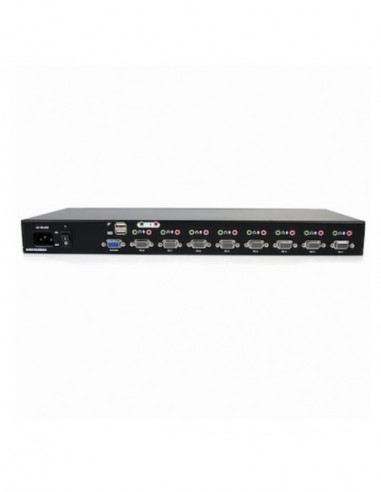 Switch Startech 8 Portas KVM SV831DUSBAU Switch Startech 8 Portas KVM SV831DUSBAU