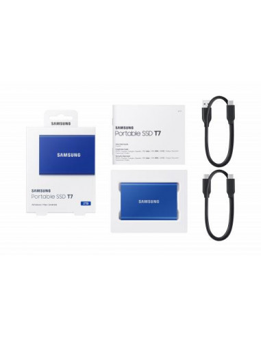 Disco SSD Portátil Samsung T7 2TB,... Disco SSD Portátil Samsung T7 2TB,...
