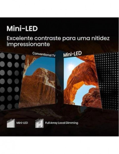 Televisor Hisense 50U7Q: Mini-LED,... Televisor Hisense 50U7Q: Mini-LED,...