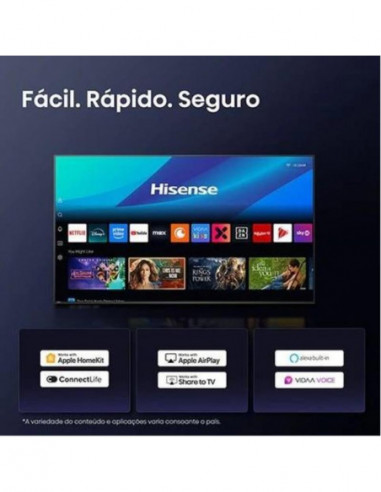 Hisense Mini-Led Tv 50" 4k Hdr10+...