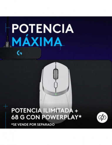 G309 Lightspeed Mouse  Wrls White -...