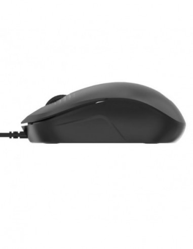 Ratón Nilox Usb Con Cable Negro