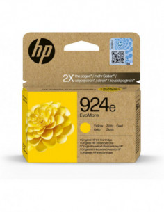 HP - HP 924e EvoMore Yellow...