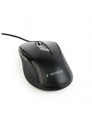 Gembird Raton Optico Usb Negro Mus-6b-01