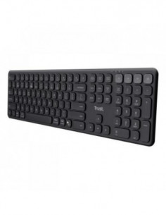 Teclado Sem Fio TRUST Vaiya...