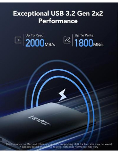 LEXAR EXTERNAL PORTABLE SSD... LEXAR EXTERNAL PORTABLE SSD...