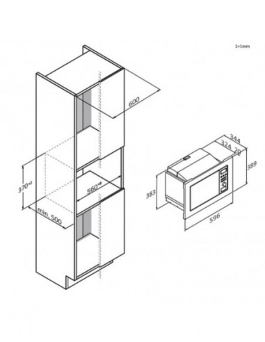 Candy - Microondas Encastre Ca20fmw7nb Candy - Microondas Encastre Ca20fmw7nb