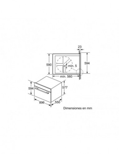 Bosch - Forno Vbd5780s0 Bosch - Forno Vbd5780s0