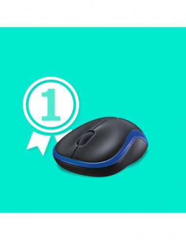 Ratón Inalámbrico Logitech M185 Azul...