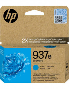 Tinteiro HP 937e Evomore Ciano