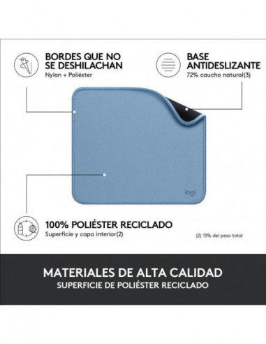 Esteira Logitech Studio Series, Azul... Esteira Logitech Studio Series, Azul...