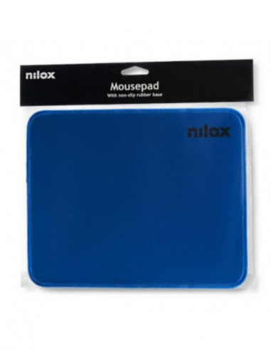Nilox Alfombrilla Raton Azul