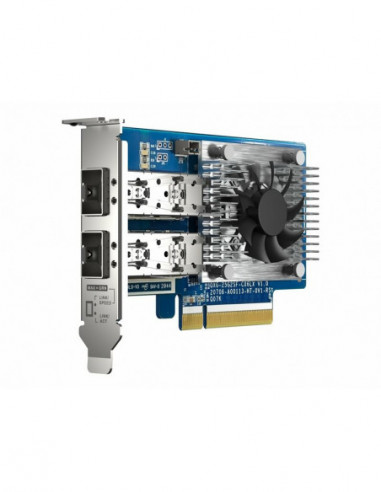 Controladora QNAP QXG-25G2SF-CX6 - 2... Controladora QNAP QXG-25G2SF-CX6 - 2...