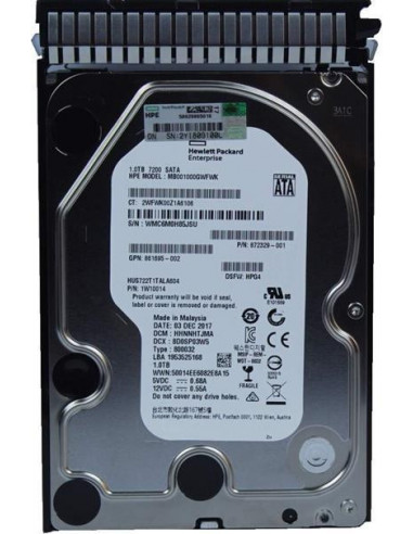 Disco Rígido Interno HP 1TB SATA...