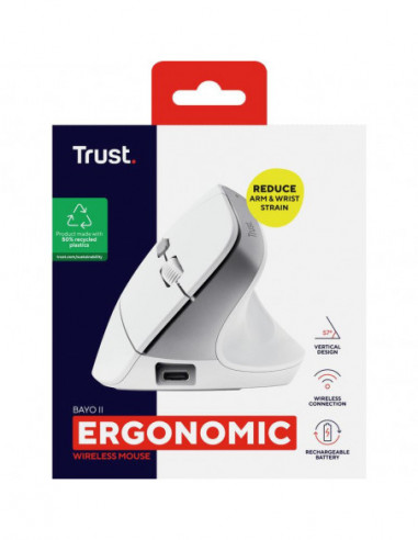 Rato Ergonómico Sem Fio Trust Bayo... Rato Ergonómico Sem Fio Trust Bayo...