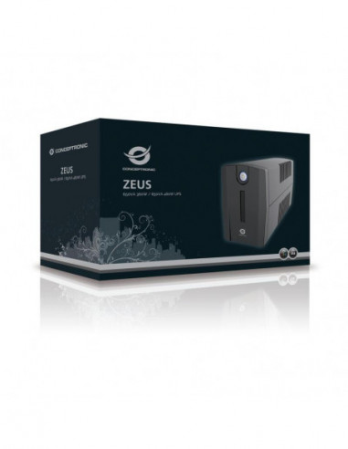 Conceptronic Ups Zeus 850va 480w 2x...