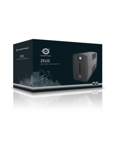 Conceptronic Ups Zeus 650va 360w 2x...