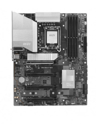 Placa-Mãe MSI PRO B860-P WIFI Intel... Placa-Mãe MSI PRO B860-P WIFI Intel...