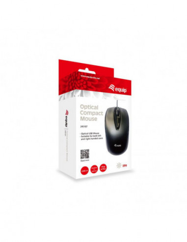 Equip Life Raton Compact Optico Negro...