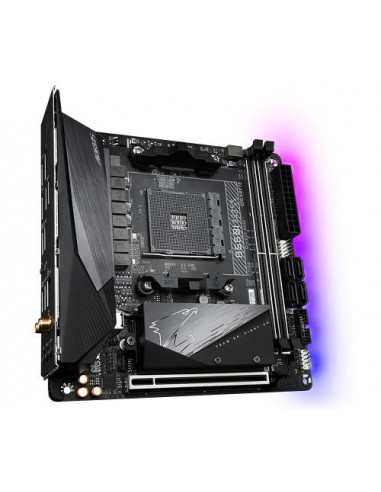 Placa-Mãe Gigabyte B550I AORUS PRO AX Placa-Mãe Gigabyte B550I AORUS PRO AX