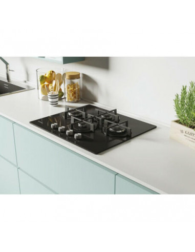 Candy - Placa a Gás Em Vidro Cvg 6 Dpb Candy - Placa a Gás Em Vidro Cvg 6 Dpb