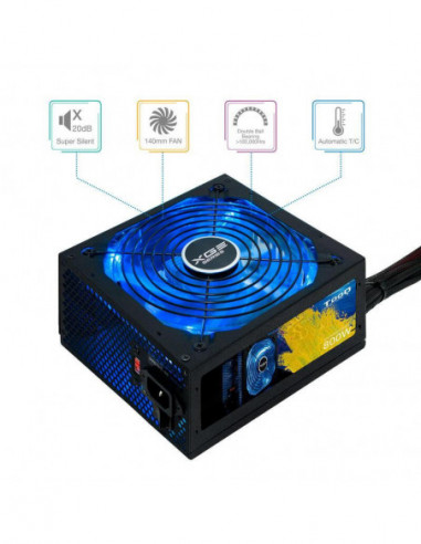Fonte de Alimentação Tooq XGE II 800W... Fonte de Alimentação Tooq XGE II 800W...