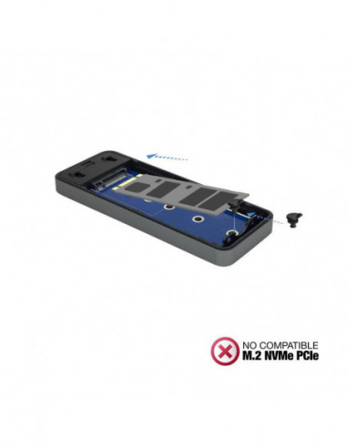 Caixa Externa para SSD M.2 Tooq... Caixa Externa para SSD M.2 Tooq...