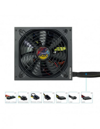TooQ TQAPOLO-750SP unidad de fuente...