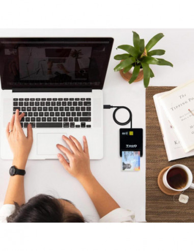 Leitor de Cartões Tooq TQR-211B -... Leitor de Cartões Tooq TQR-211B -...