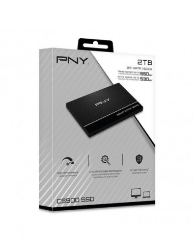 Disco SSD PNY CS900 2TB SATA III -... Disco SSD PNY CS900 2TB SATA III -...