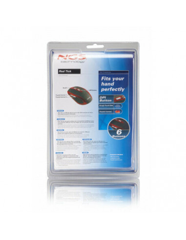 Ngs - Rato Red Tick Optico Redtick Ngs - Rato Red Tick Optico Redtick