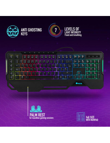 Ngs - Teclado Gaming Gkx-450 Ngs - Teclado Gaming Gkx-450