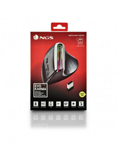 Ngs - Rato Wireless Ergonomic Evokarma