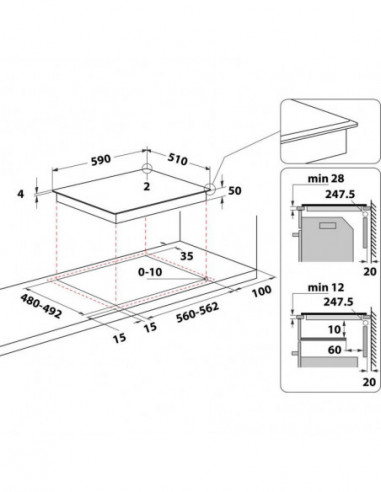 Whirlpool - Placa Indução Wl S5360 Bf/W Whirlpool - Placa Indução Wl S5360 Bf/W