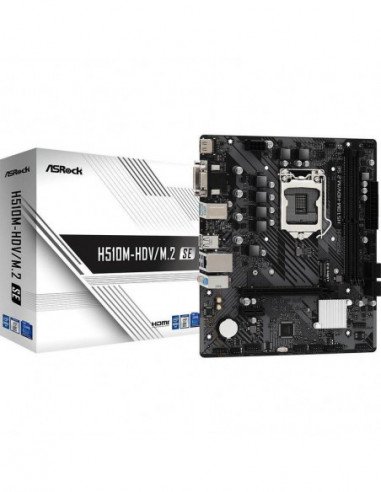 Placa-Mãe ASRock H510M-HDV M.2,...