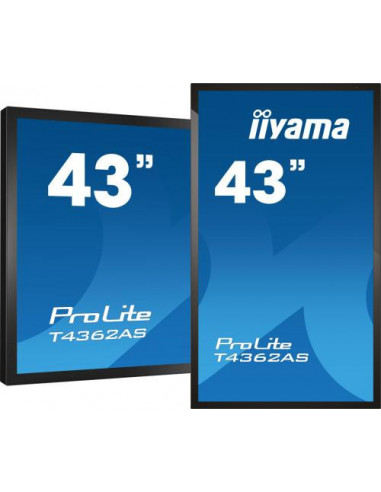 Televisor Iiyama T4362AS-B1: Ecrã... Televisor Iiyama T4362AS-B1: Ecrã...