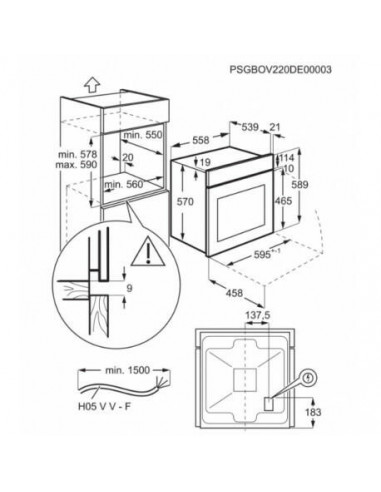 Electrolux - Forno Eof3h50bx Electrolux - Forno Eof3h50bx
