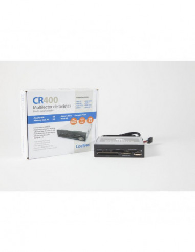 Leitor de Cartões Coolbox CR-400,...