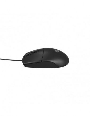 Raton Natec Ruff 2 1000dpi Optico Negro